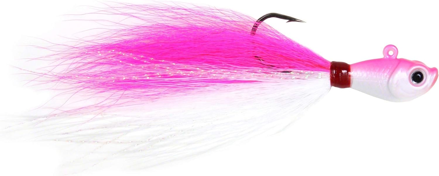 Sea Striker Bucktail Jig Holographic Eyes