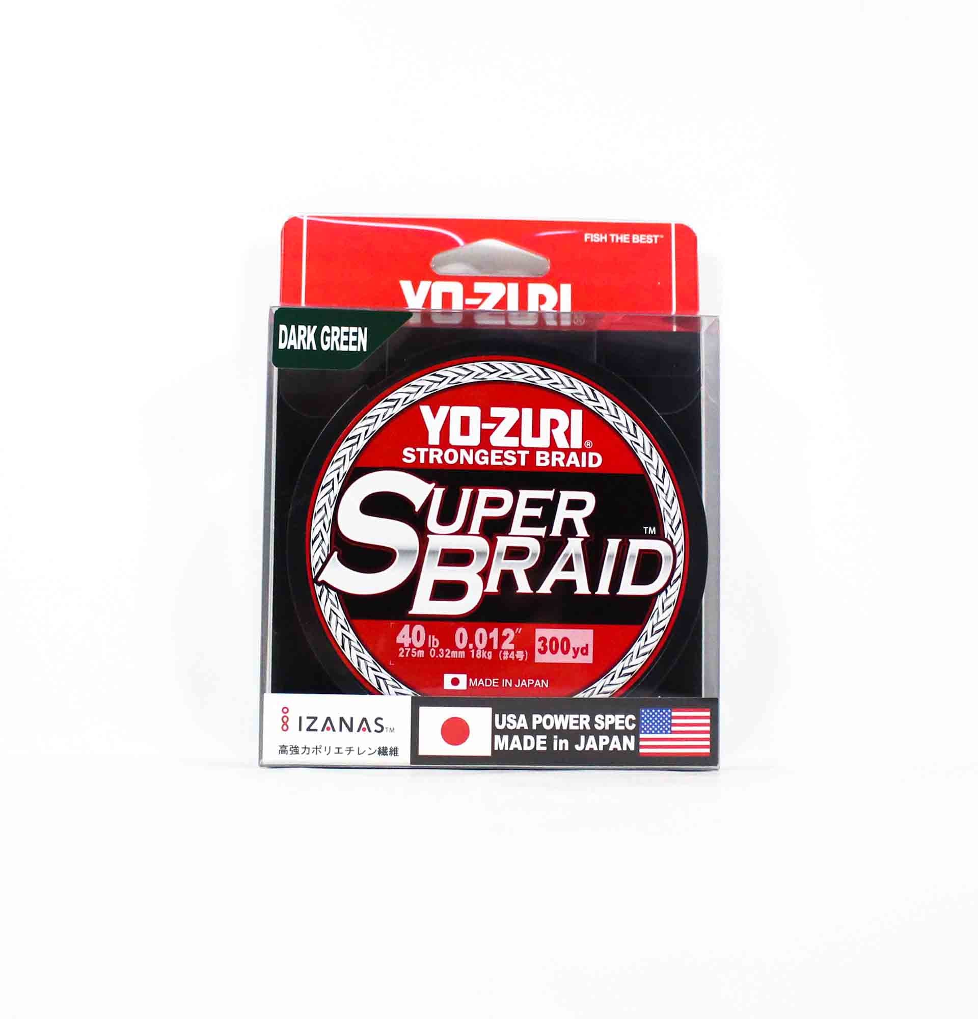 Yo Zuri Super Braid Braided Line 300yd