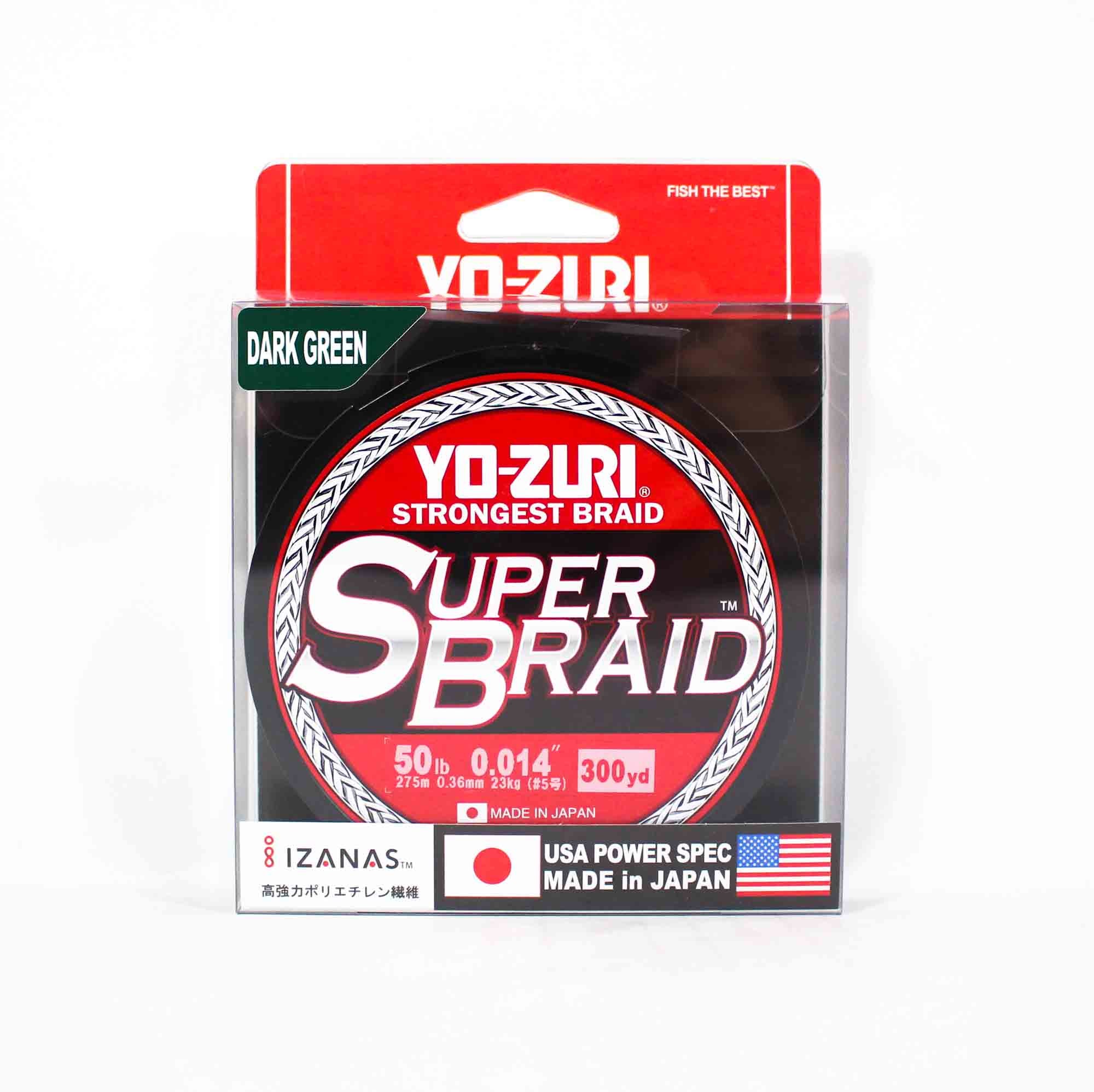 Yo Zuri Super Braid Braided Line 300yd