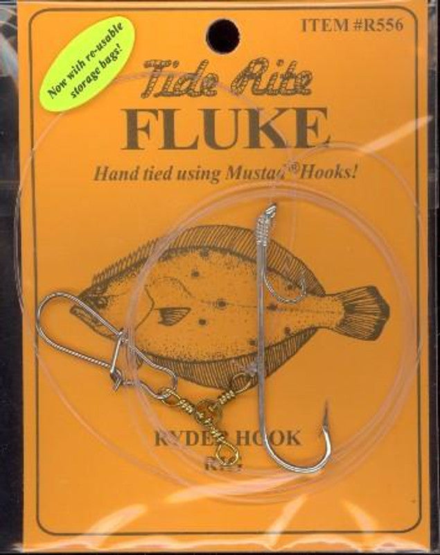 best size hook for fluke fishing Tide Rite Ryder Fluke Hook
