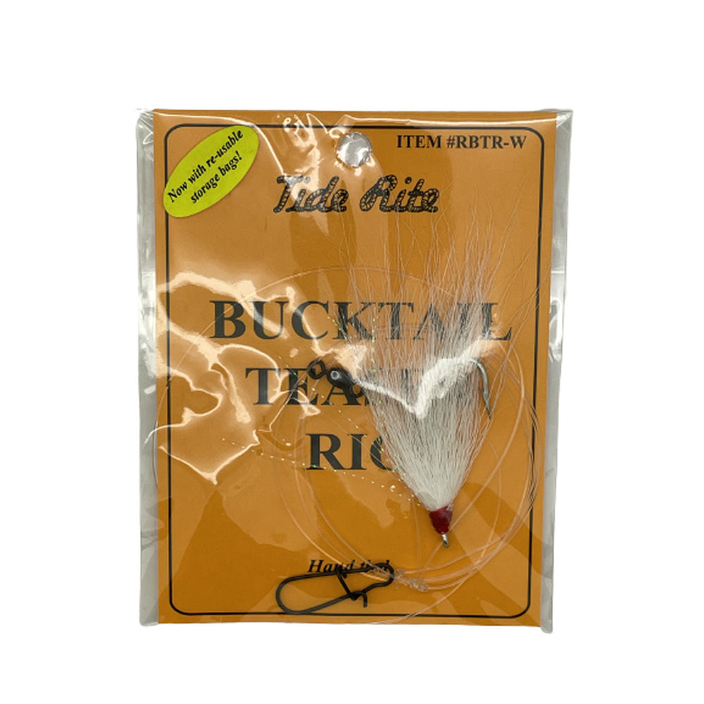 Tide Rite Hand Tied Bucktail Teaser Rig
