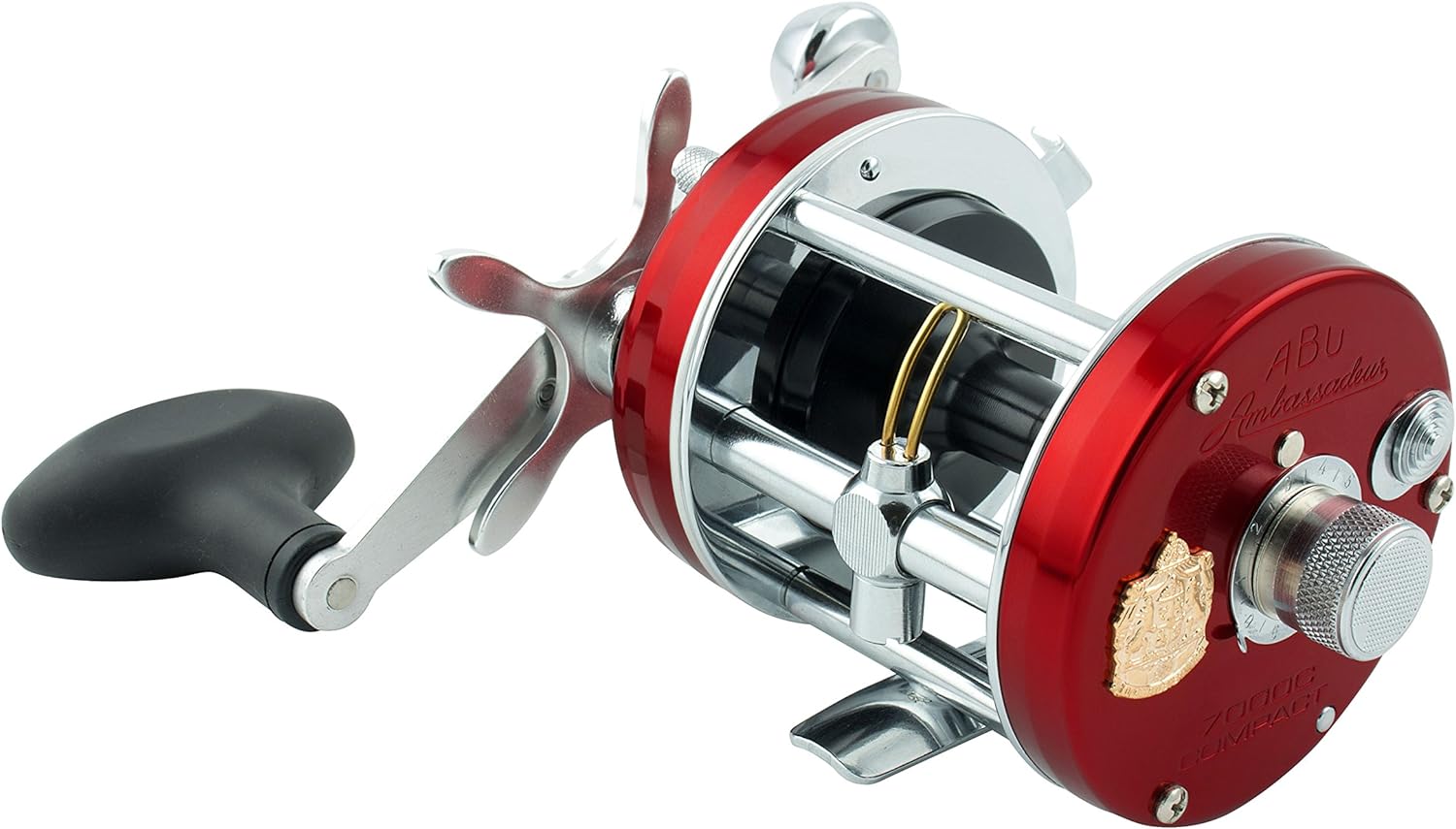 Abu Garcia Ambassadeur 7000 Compact - Red Abu Garcia Ambassadeur 7000 Compact - Red