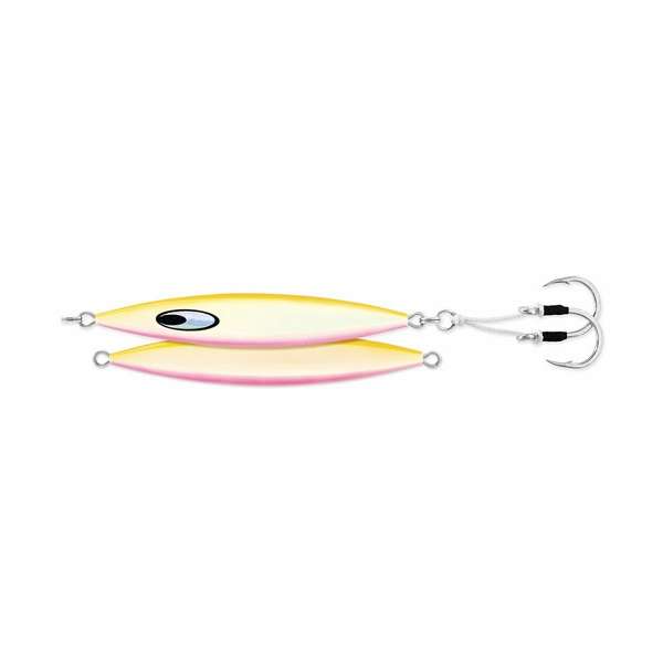 Daiwa Saltiga SLK Metal Jig, 9oz, 9/0 Assist Hooks, Glow