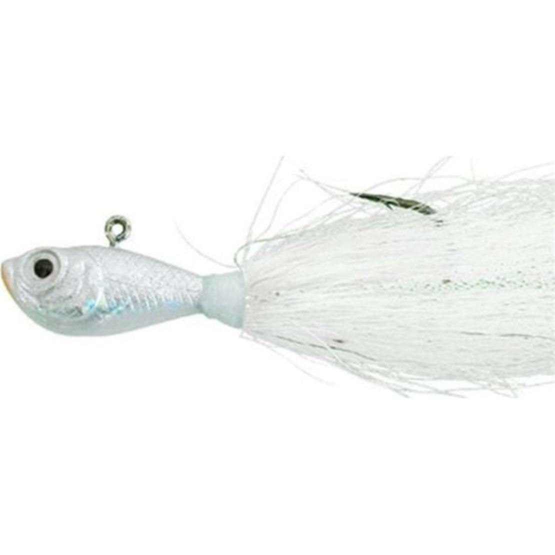 Spro Prime Bucktail Jigs Fluke (1/4oz - 8oz, Chart/Pink/Green/White)