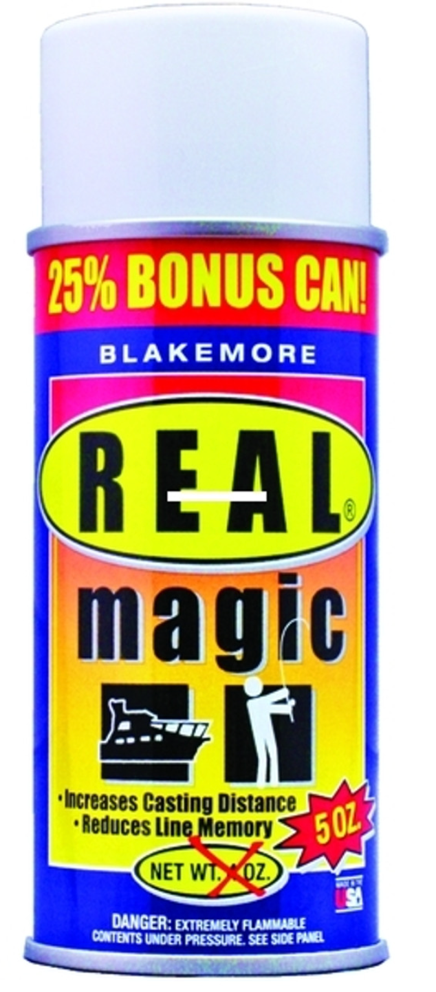 Blakemore 80 Reel Magic 5oz Pump Spray Reel Lubricant, Reduces Line Memory