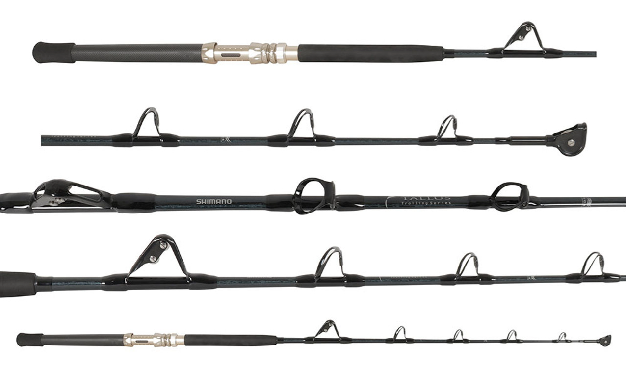 shimano atlantic series rods Shimano Tallus Stand Up Trolling Rod TLCSTH2SSBLA