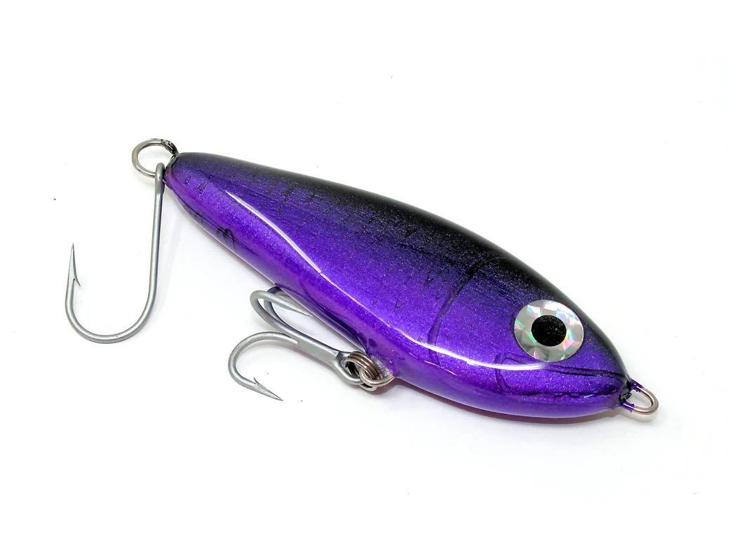 Custom Glide Bait S Waver 168 Style Color Shift Candy Blue Kokanee Salmon