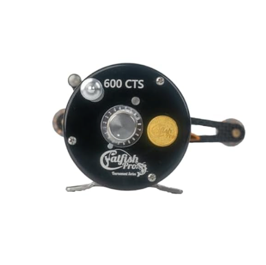 Catfish Pro 600CTSLFT Tournament Series Lefty Baitcasting Reel