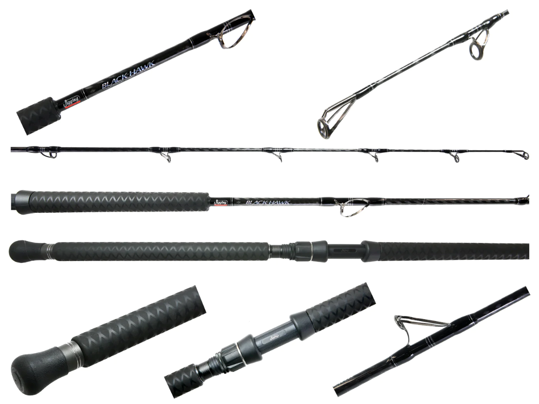 black hawk fishing reels Jigging World JW-BH610C-MH Black Hawk Casting Rod 6'10"