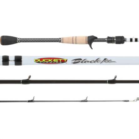 Duckett Fishing DFBI710XH-C Black Ice 7'10 Xtra Heavy Casting Rod