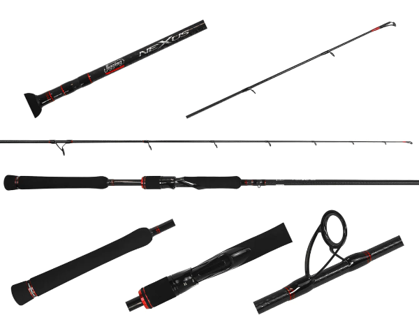 Jigging World Nexus 2.0 Travel Spinning Rods