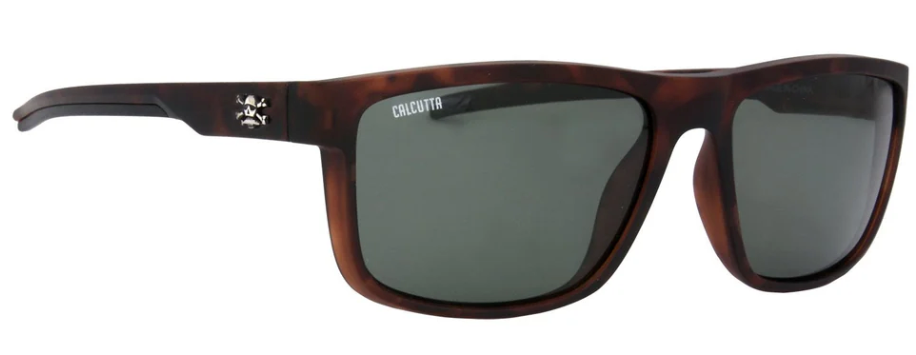Calcutta Palma Sola Polarized Sunglasses Matte Tortoise Frame/Gray Lens