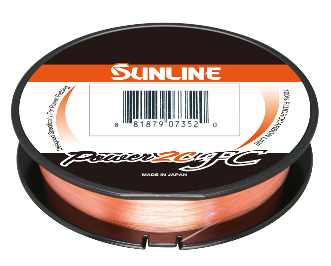 Sunline Power 2C FC Metered Orange/Clear 165 Yards