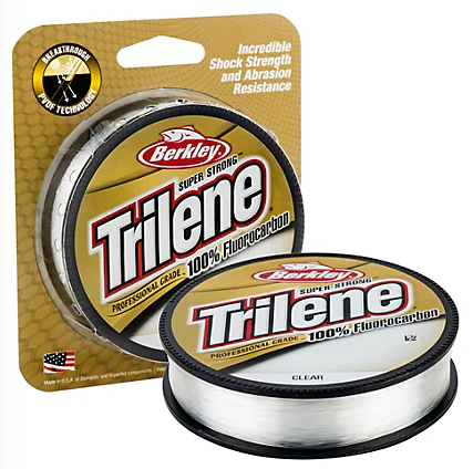 Berkley Trilene 100% Fluorocarbon Professional Grade Line, 200yd, Clear