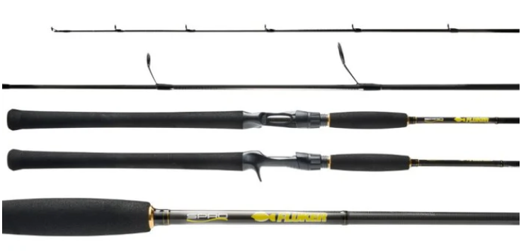 baitcaster rods on sale Kilitn Fishing Rod and Reel Combo, Baitcasting Combo Baitcast Reel, 6 Foot 7 Foot 2-Piece, Durable Fiberglass Wrapped Carbon Fiber Rod with Comfortable EVA Handle (Left-Hand Reel Reel Combo SPRO Fluker Bait Casting Rods