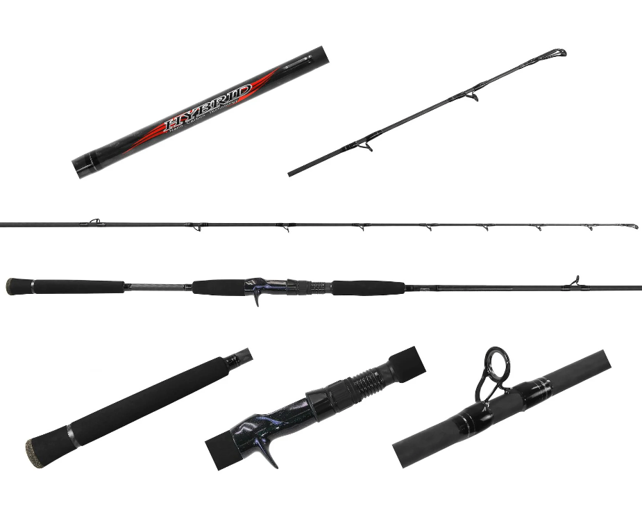 Jigging World Hybrid Nano Carbon Casting Fishing Rods