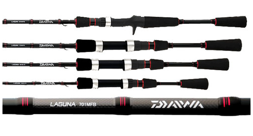 daiwa 8'6 fishing rod Daiwa LAG562ULFS Laguna Spinning Rod, 5'6", 2 Pc, Fast, UL, 1/32-1/8
