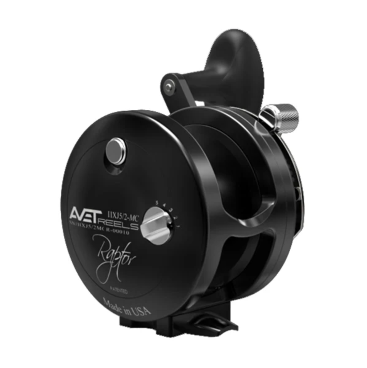 Avet HXJ 5/2 MC Raptor Two-Speed Lever Drag Casting Reels