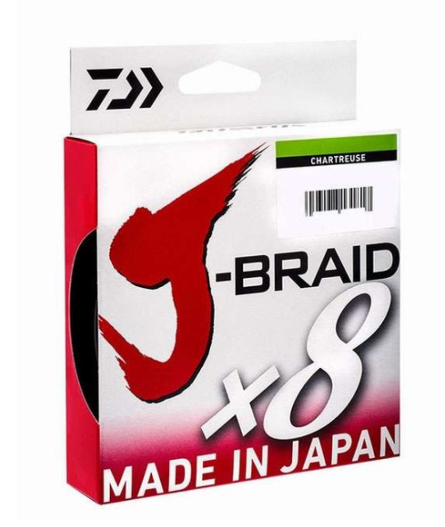 Daiwa J-Braid x8 8 Strand Braided Line (328, 548, 3300 Yards)