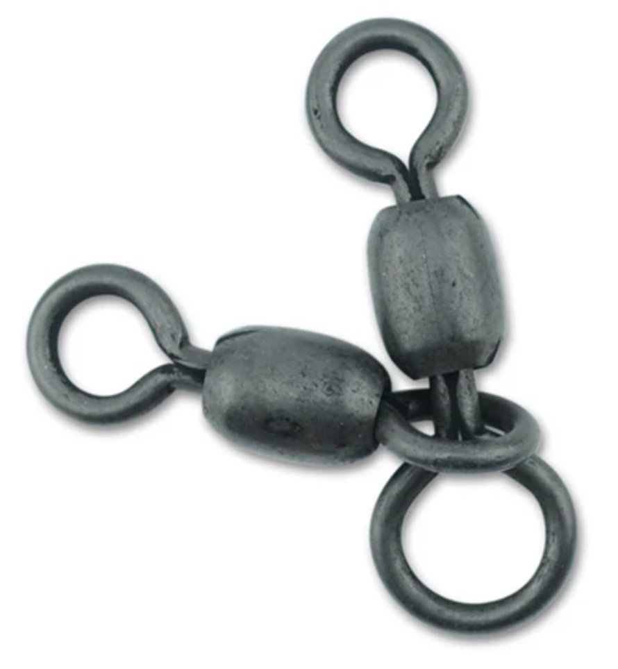 American Fishing Wire Brass Combination Crane Swivels #2/0 225lb Black 6pk