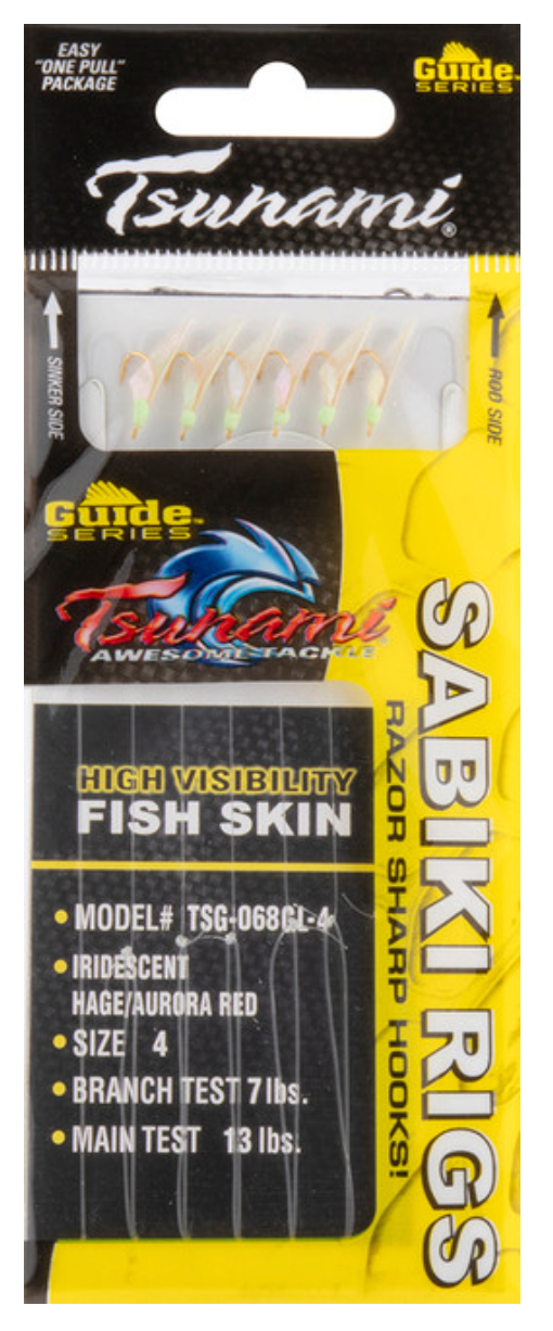 Tsunami Guide Series Flash Tail Sabiki Rig