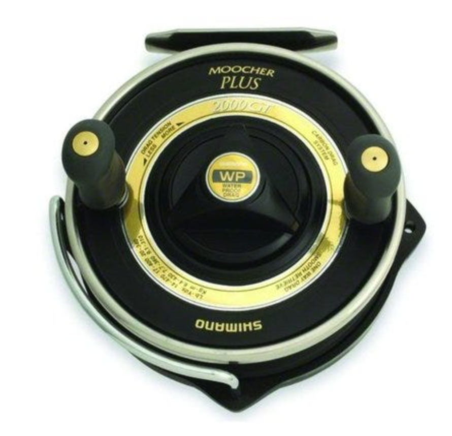 shimano 2000 mooching reel Shimano MCR2000GTPA Moocher Plus GT Mooching Reel, RH, Graphite Spool