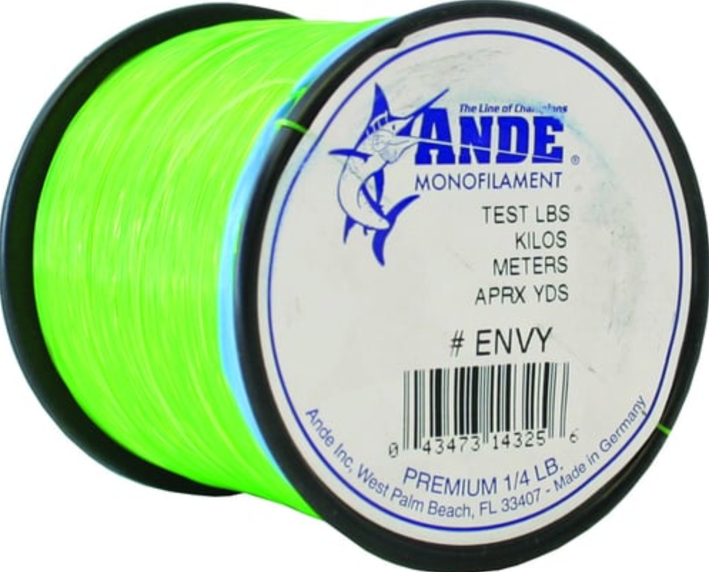 Ande Premium Monofilament 1/4lb Spool
