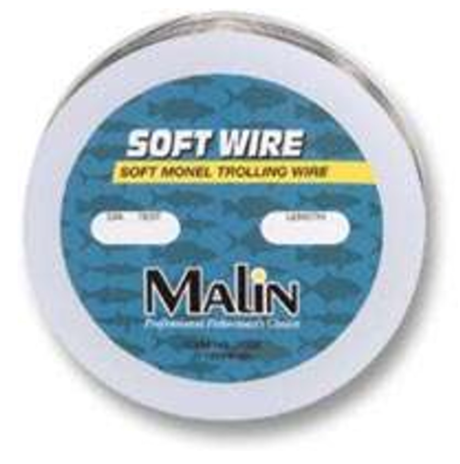 Malin PM40-450 Soft Wire Soft Monel Trolling Wire Pre-Marked 40lb 450ft Spool