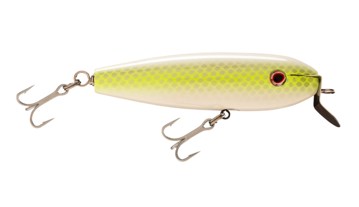 Yellow Star Lipped Swim Bait
