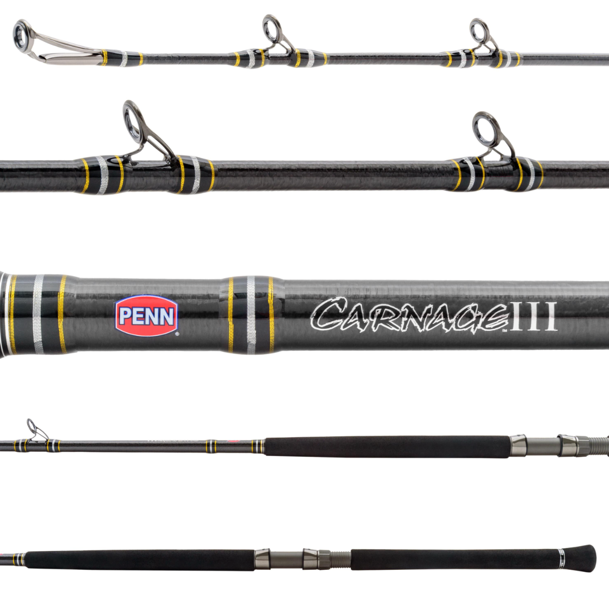 Penn CARWCIII1025C80 Carnage III Boat Cast Rod