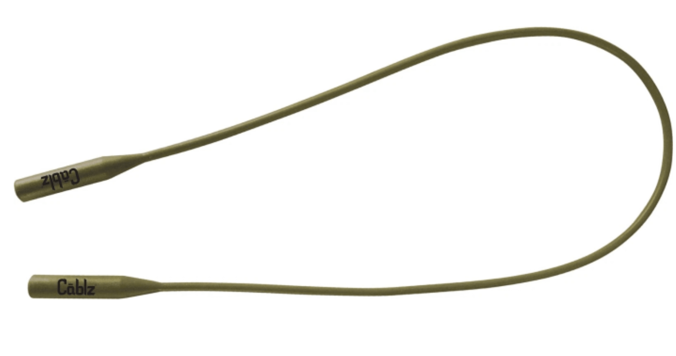 Cablz Silicone Eyewear Retainer 16" Green