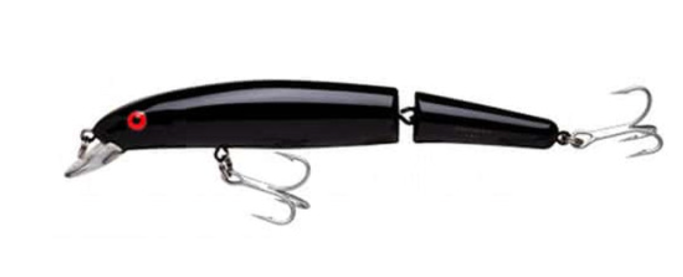 bombers fishing lures Bomber Long 16 Jointed Long A Lure Black