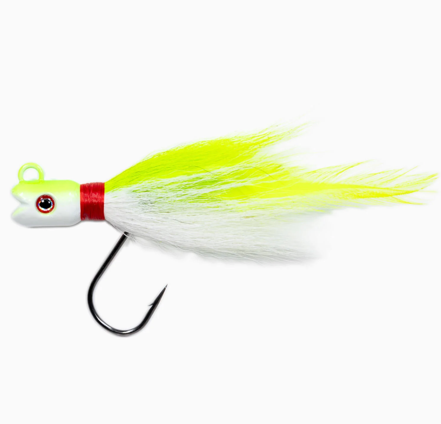 Dark Matter John Skinner Swing Hook Striped Bass Bucktail