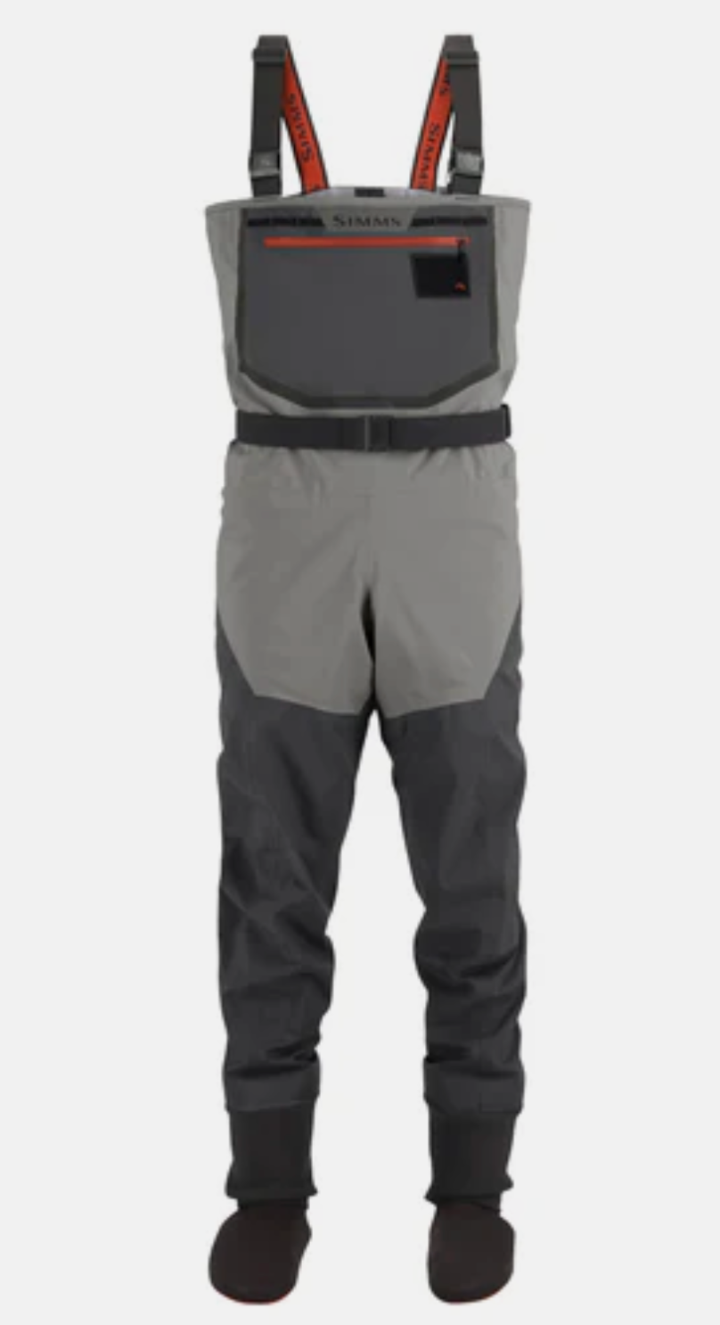 SIMMS Men's Freestone Stockingfoot Smoke