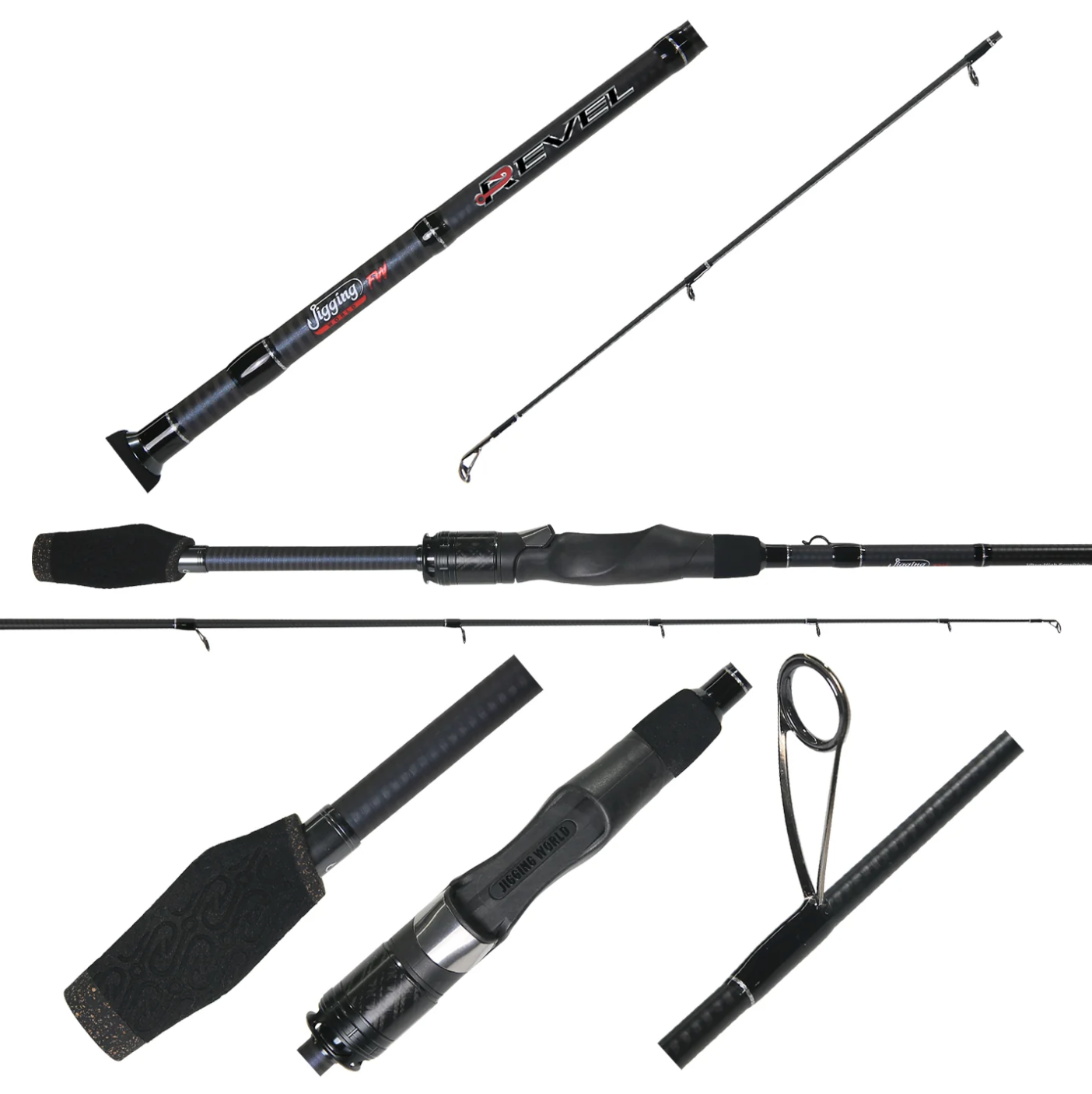 Jigging World Revel Spinning Rods