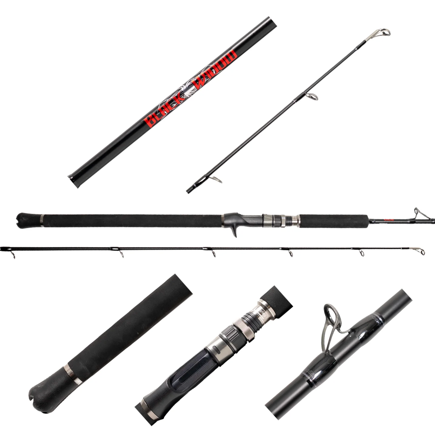 Jigging World Black Widow 2.0 Conventional Rods