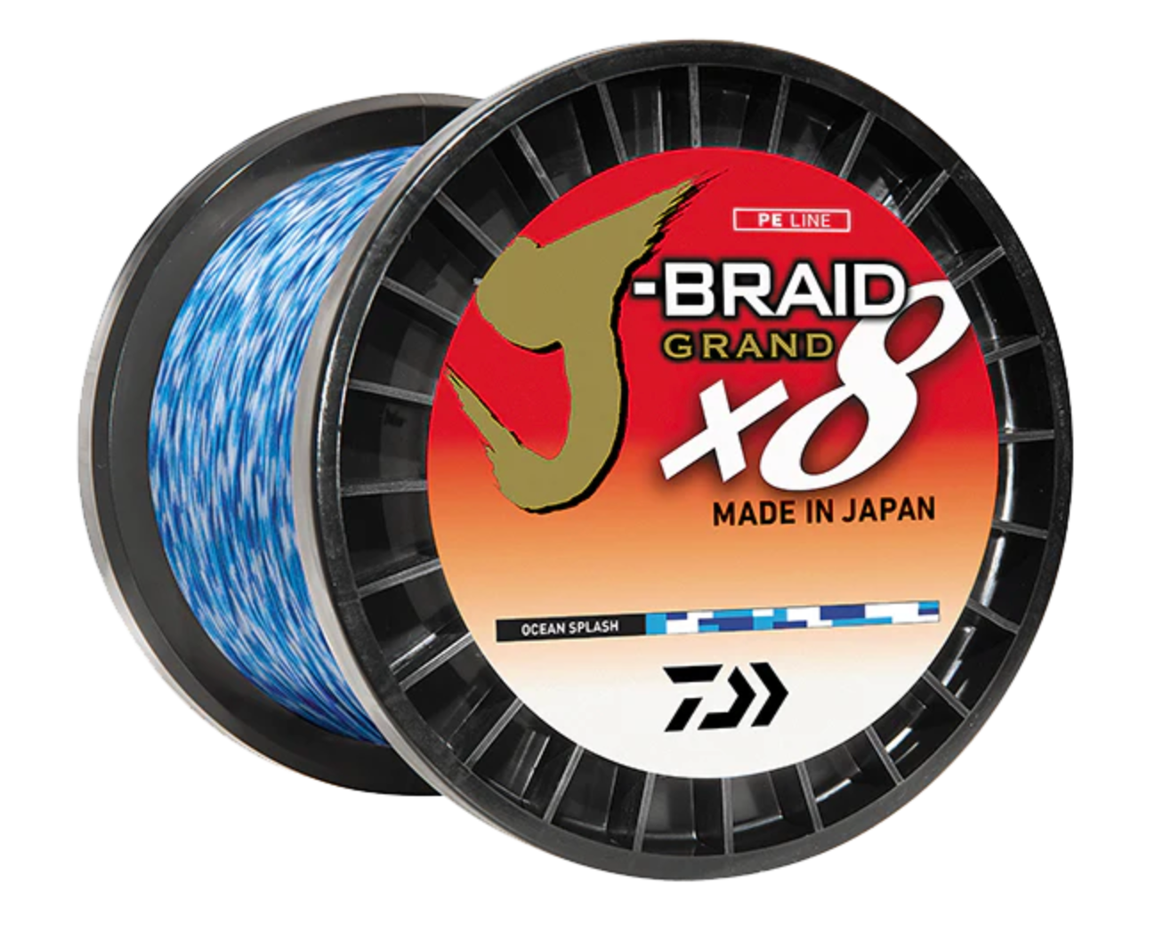 Daiwa J-Braid Grand X8 300yd Ocean Splash