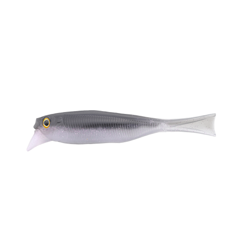 Esca Soft Bait Jackall Drift Fry 3.0 In Elastomero: 5 Pezzi Per Pesca In Acqua Dolce, Persico E Bass