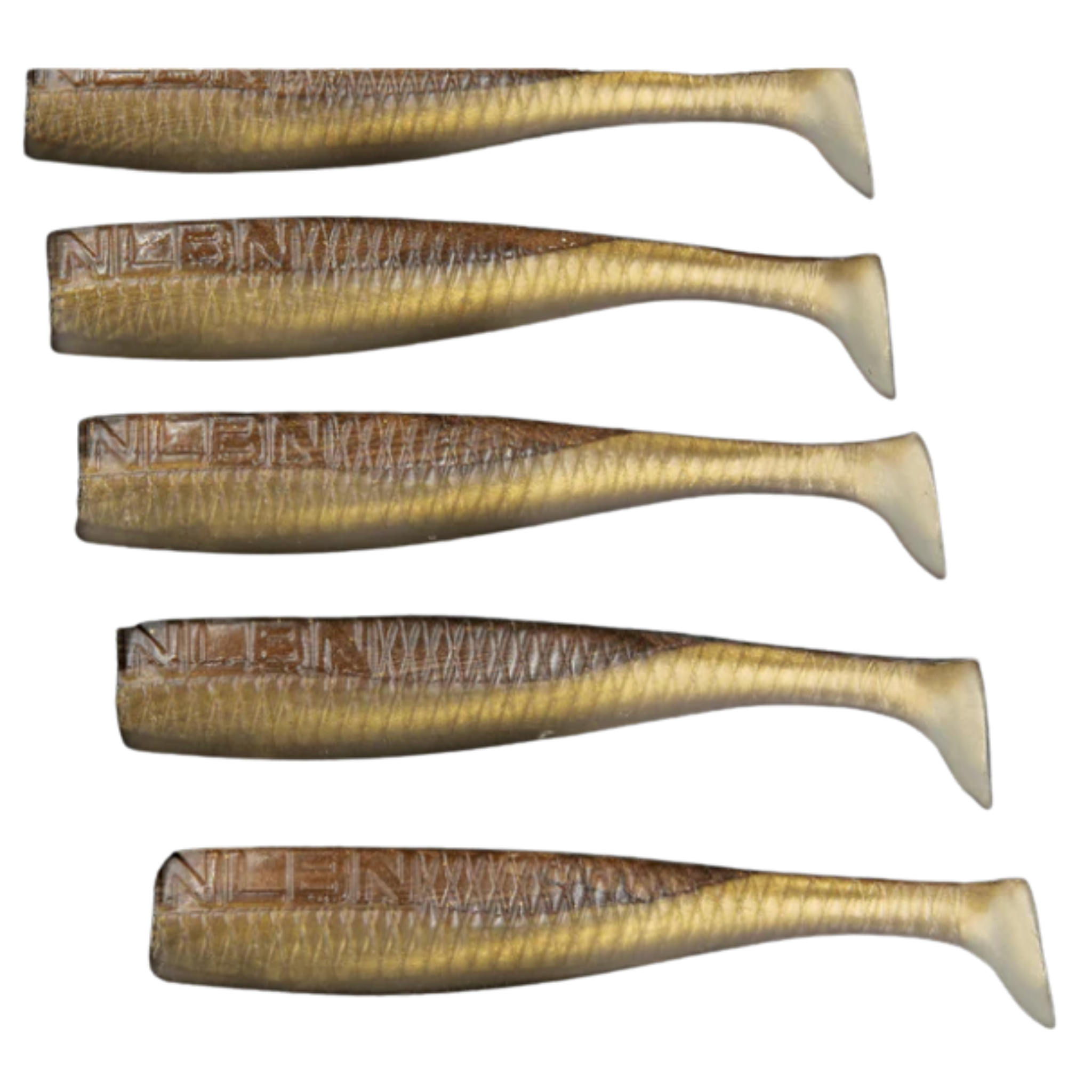 No Live Bait Needed Paddle Tail, 3.75"