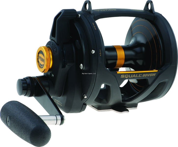 Penn Squall Lever Drag 2-Speed Conventional Fishing Reels