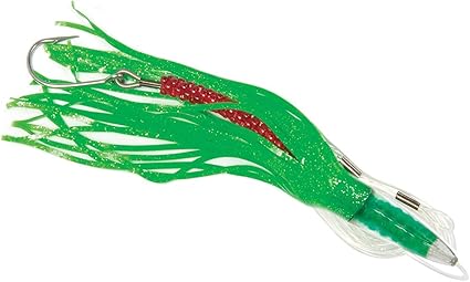 Sea Striker Green Machine 12" lure, Rigged 1 pack