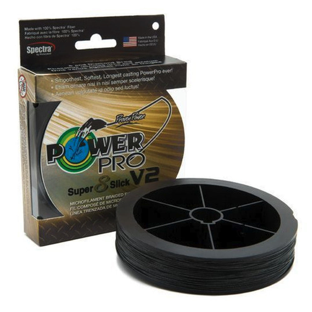 Power Pro Super Slick V2 8-Strand Braided Line Blue Green Hi-Vis Onyx 3000yd