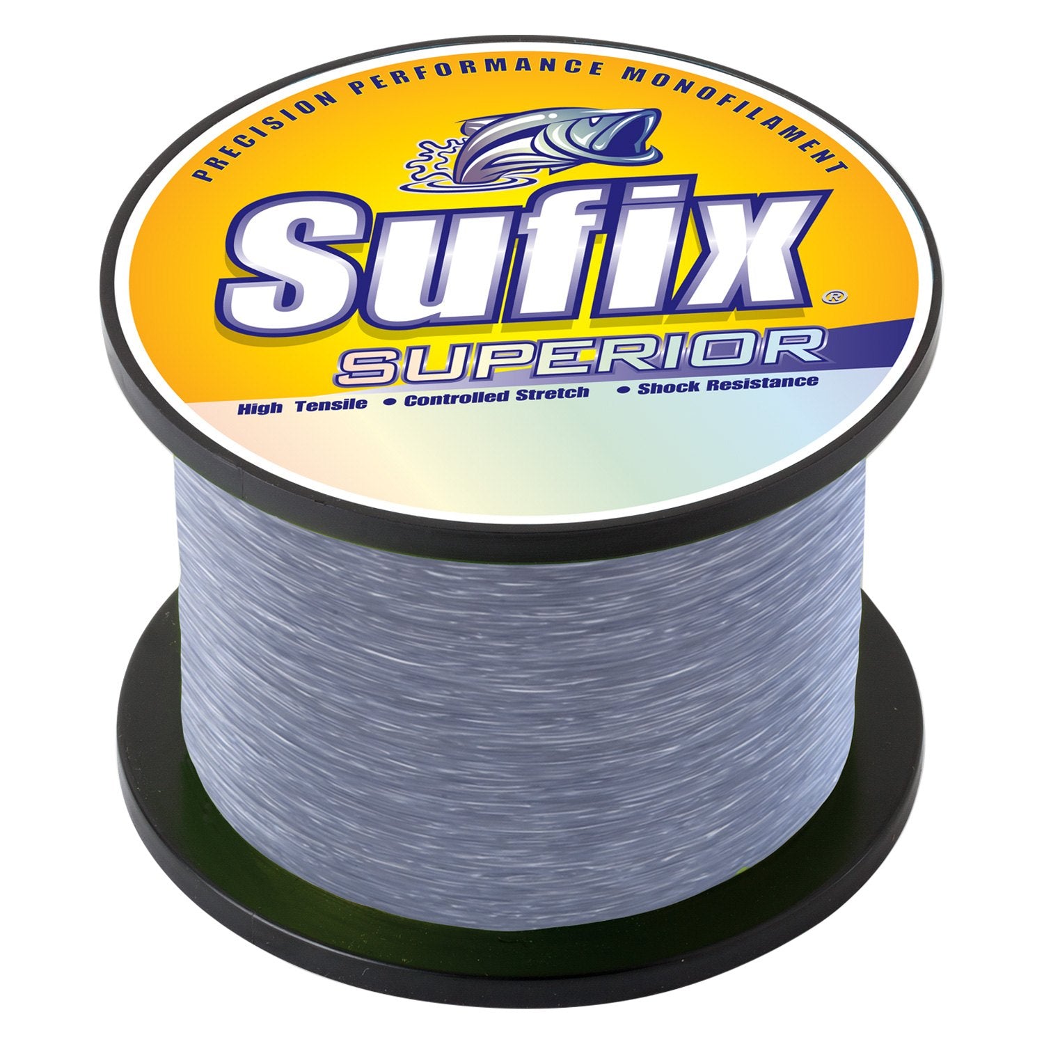 Sufix Superior Monofilament Line 30lb .022" Diameter Smoke Blue 3950 Yards