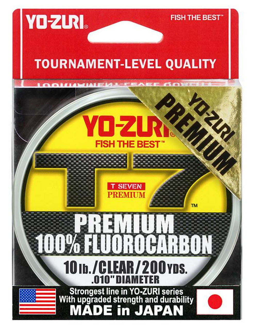 Yo-Zuri H.D. Fluorocarbon Leader (Clear) 12 lb