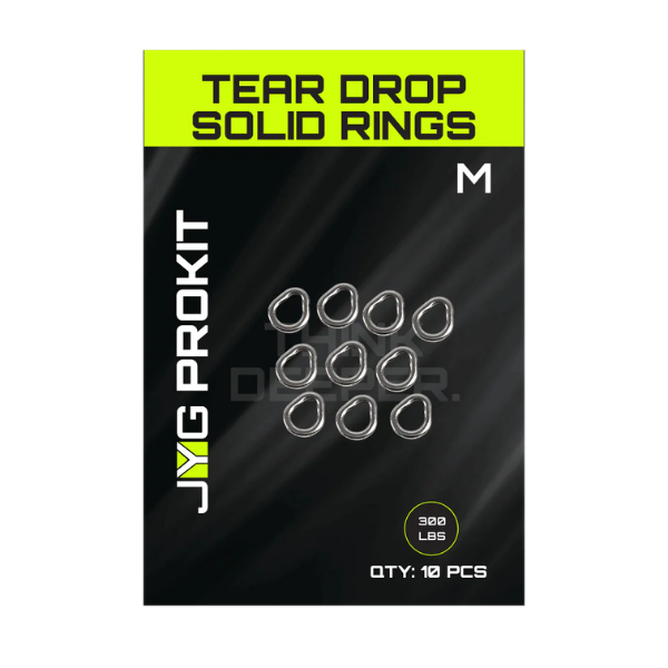 JYG Pro Tear Drop Solid Ring 10Pk