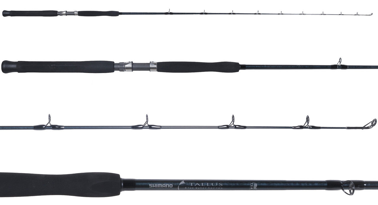 Shimano Tallus Trolling Slick Butt Roller Stripper Tip Ring Guided Rods