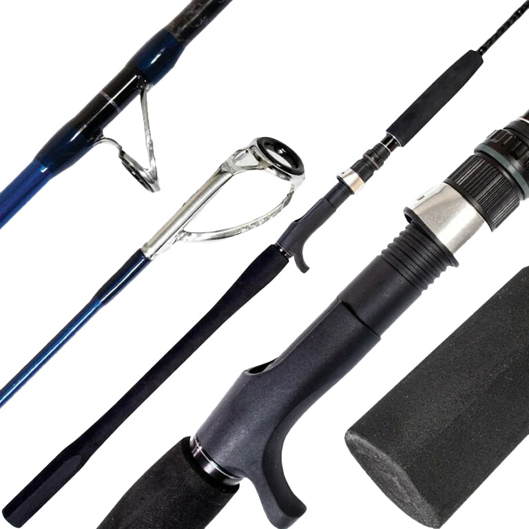 tsunami carbon shield ii rods Tsunami Carbon Shield II Slow Pitch Conventional Rod