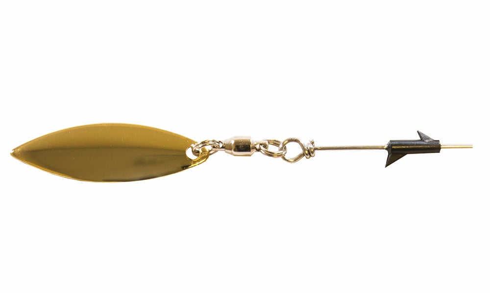 Z-Man Trd Spinz Tail Spinners Willow 3 Pack - Gold