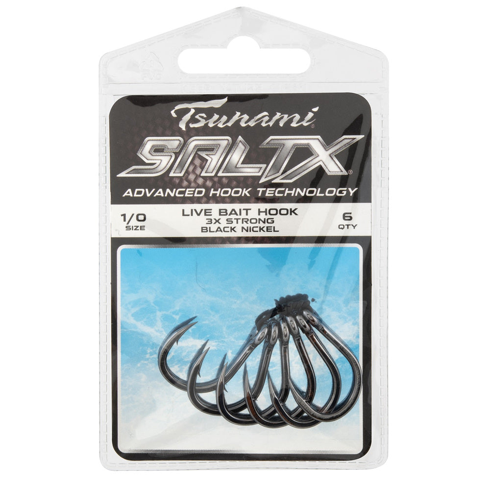 Tsunami SaltX Live Bait Hooks