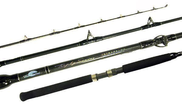 casting rod tsunami fishing rods Tsunami Trophy Wire Line Bunker Spoon Casting Trolling Rods